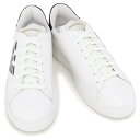 【アウトレットセール】エンポリオアルマーニ EMPORIO ARMANI (X4X554 XF663 00230 OFF WHITE+BLACK) 22aw オフホワイト×ブラック メンズ 靴 スニーカー