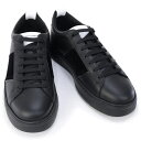 エンポリオアルマーニ EMPORIO ARMANI 靴 メンズ スニーカー ブラック×ホワイト (X4X287 XM484 L012 BLACK+BLACK+OPT.WHITE)