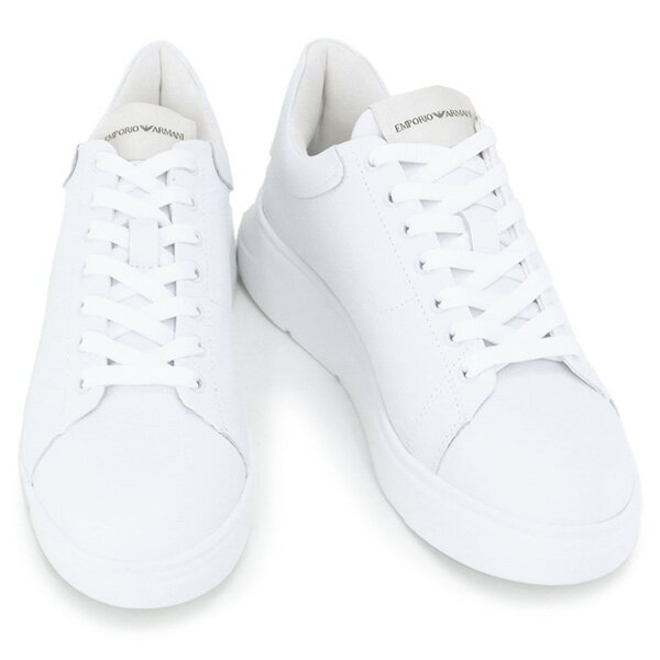 エンポリオアルマーニ EMPORIO ARMANI (X4X264 XF532 00001 WHITE) 23SS ホワイト メンズ 靴 スニーカー