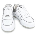 ボーラー BALR. (B6711.1011 WHITE/GREY) 23SS ホワイト×グレー Club B Classic Sneaker Contrast