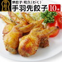 堺餃子 和久 手羽先餃子 10本セット 5本入×2袋 国産 冷凍 おつまみ 酒の肴 アテ 手羽餃子 通販 お取り寄せ 国産 ギフト 食品 食べ物 実用的