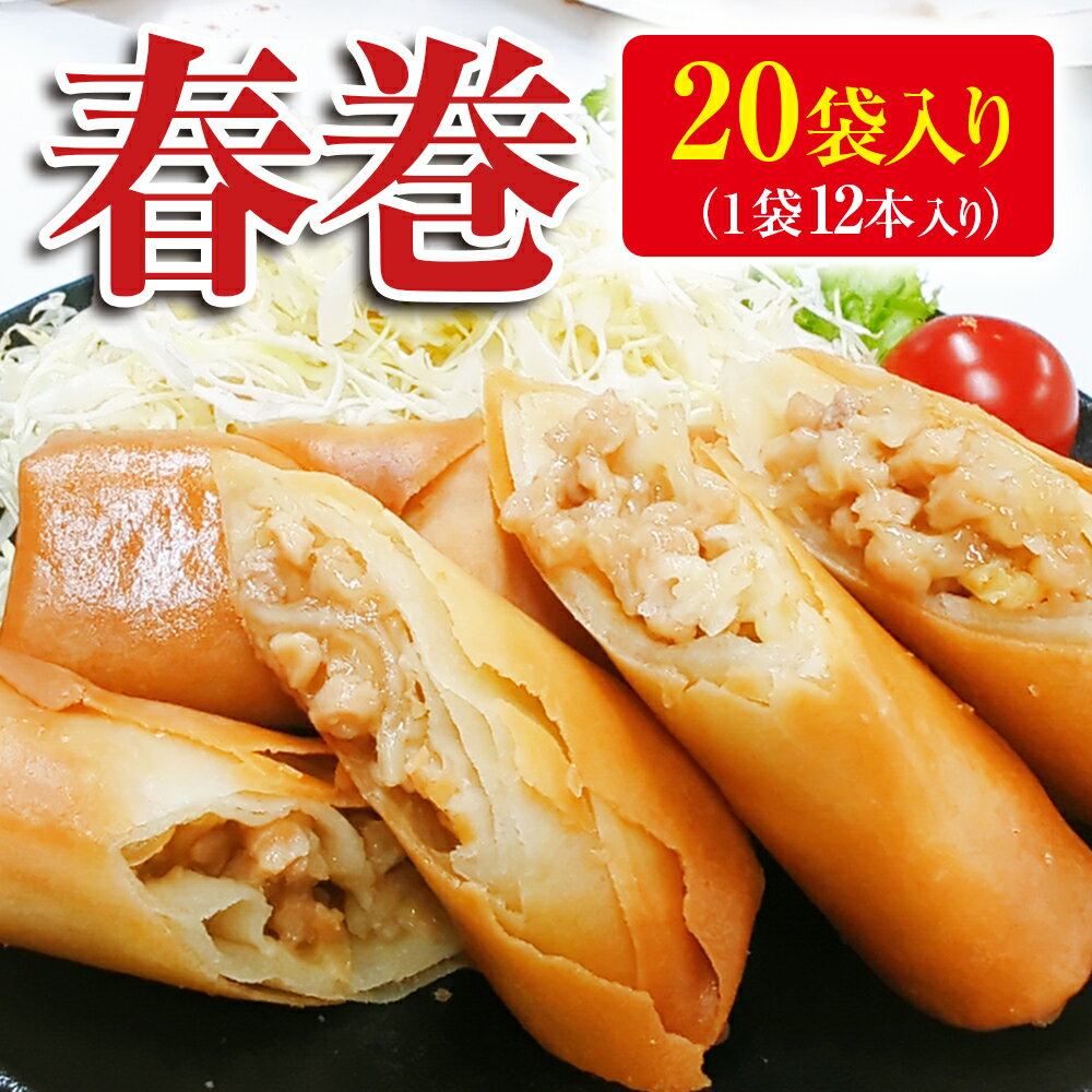 【0のつく日限定！30％OFF】 春巻 40g × 240本 業務用 大容量 中華 国内製造 セット 春巻き ハルマキ 具だくさん お弁当 点心 飲茶 中華惣菜 中華街 お中元 ギフト 簡単 食べ物 実用的 人気 おかず おつまみ 冷凍食品 居酒屋 レストランファミレス 町中華のサムネイル