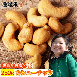 カシューナッツ 250g かしゅーなっつ 1kgではなく250gです 送料無料 家飲み おつまみ オツマミ ナッツ なっつ 塩味 有塩 大粒 巌流庵のカシュナッツ250g