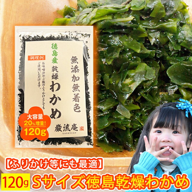 乾燥 わかめ 徳島県産 カットわかめ 送料無料 120g セット かんそう ワカメ ふりかけ 増える わかめ ふ..