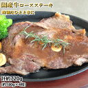 国産牛ロースステーキ 送料無料 計約720g(約180g×4枚) 牛肉 酵素加工 ステーキ