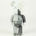 KAWS カウズ ×MEDICOM TOY BE＠RBRICK 400% COMPANION 人体模型ベアブリック 灰 Size 【フリー】 【中古品-ほぼ新品】 20717460