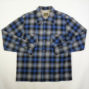 TENDERLOIN テンダーロイン 08AW T-WOOL SHT 長袖シャツ 青 Size 【S】 【中古品-ほぼ新品】 20742882