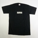 SUPREME シュプリーム 原宿OPEN記念 Box Logo Tee スネーク柄BOXロゴTシャツ 黒 Size 【M】 【中古品-ほぼ新品】 207485...