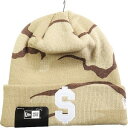 SUPREME シュプリーム 24SS New Era $ Beanie Desert Camo ビーニー ベージュ Size 【フリー】 【新古品・未使用品】 20790708