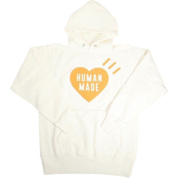 樂天商城 - HUMAN MADE ヒューマンメイド 24AW HEART HEAVY WEIGHT HOODIE SHIBUYA PARCO WHITE 渋谷パルコ限定 ハートパーカー 白 Size 【XL】 【新古品・未使用品】 20810361