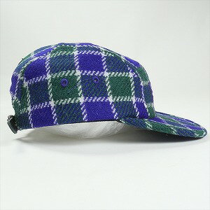 SUPREME シュプリーム 25SS Harris Tweed Camp Cap Green Plaid キャンプキャップ 緑 Size 【フリー】 【新古品・未使用品】 20816440