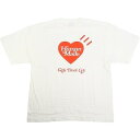 HUMAN MADE ヒューマンメイド ×Girls Don't Cry 23SS GDC VALENTINE'S DAY T-SHIRT XX25TE011 Tシャツ 白 Size 【XXL】 【新古品・未使用品】 20817309