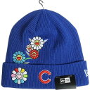 村上隆 ムラカミタカシ ×MLB World Tour Tokyo Series 2025 New Era 6 Dart Cubs Cuff Beanie ビー...