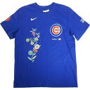 村上隆 ムラカミタカシ ×MLB World Tour Tokyo Series 2025 Cubs SS Tee Blue Tシャツ 青 Size 【L】 【...