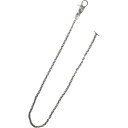 CHROME HEARTS クロム・ハーツ 1 CLIP SCROLL LABEL CATCH PAPER CHAIN I20 SILVERウォレットチェーン 銀 Size 【フリー】 【新古品・未使用品】 20822784