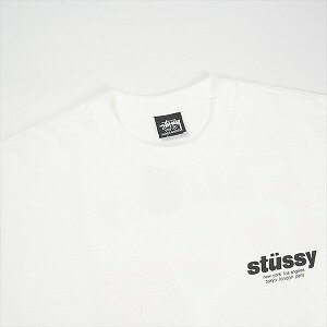 STUSSY ステューシー 25SS ROLLERS TEE WHITE Tシャツ 白 Size 【M】 【中古品-ほぼ新品】 20833470