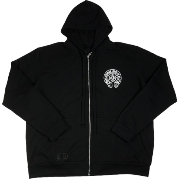 樂天商城 - CHROME HEARTS クロム・ハーツ Osaka Horseshoe Full Zip Hoodie Black 大阪限定ジップパーカー 黒 Size 【L】 【新古品・未使用品】 30007519