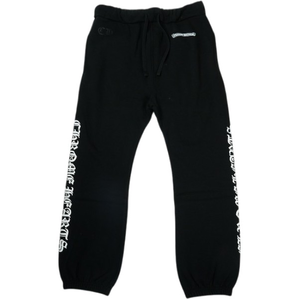 乐天商城 - CHROME HEARTS クロム・ハーツ SCROLL LAB SLIT POCKET SWEAT PANTS BLACK スウェットパンツ 黒 Size 【L】 【中古品-非常に良い】 30009688