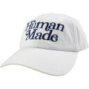 HUMAN MADE ヒューマンメイド ×Girls Don't Cry ガールズドントクライ 24SS OTSUMO PLAZA 6PANEL CAP #2 WHITE/NAVY キャップ 白紺 Size   20791273