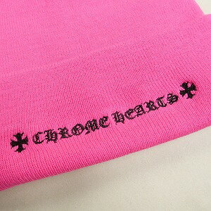CHROME HEARTS クロム・ハーツ CH WATCH CAP NEON PINK ビーニー ピンク Size 【フリー】 【新古品・未使用品】 20811389