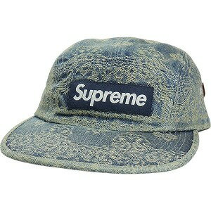 SUPREME シュプリーム 25SS Bandana Jacquard Denim Camp Cap Blue キャンプキャップ 青 Size 【フリー】 【新古品 未使用品】 20817879