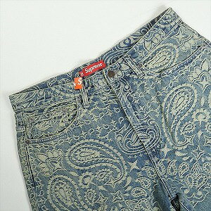 SUPREME シュプリーム 25SS Bandana Jacquard Baggy Jean Blue デニムパンツ 青 Size 【W32】 【新古品・未使用品】 20817895