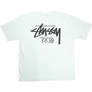 STUSSY ステューシー 25SS STOCK TOKYO TEE WHITE 東京限定Tシャツ 白 Size 【XL】 【中古品-ほぼ新品】 20820906