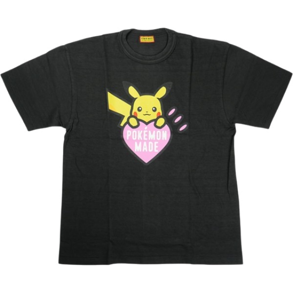 樂天商城 - HUMAN MADE ヒューマンメイド ×POKEMON MADE 25AW GRAPHIC T-SHIRT BLACK 原宿限定 ピカチュウTシャツ 黒 Size 【L】 【新古品・未使用品】 30007744