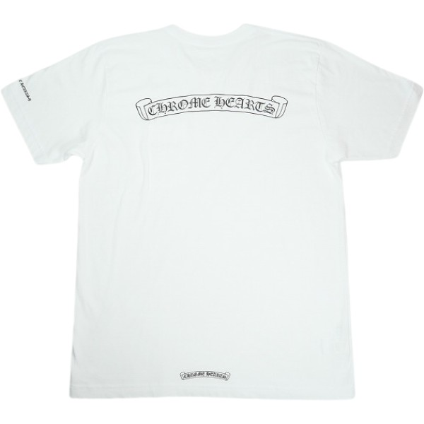樂天商城 - CHROME HEARTS クロム・ハーツ SCROLL SS T-SHIRT WHITE /BLACK Tシャツ 白 Size 【XL】 【新古品・未使用品】 30007754