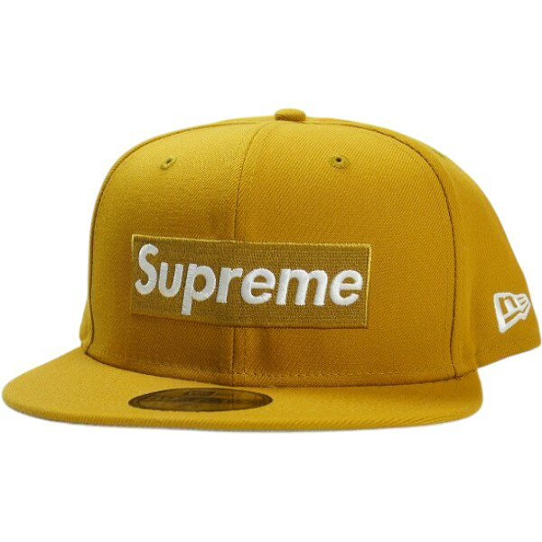 乐天商城 - SUPREME シュプリーム 21SS Champions Box Logo New Era Wheat ボックスロゴニューエラキャップ マスタード Size 【7　5/8(XL)】 【新古品・未使用品】 30009923