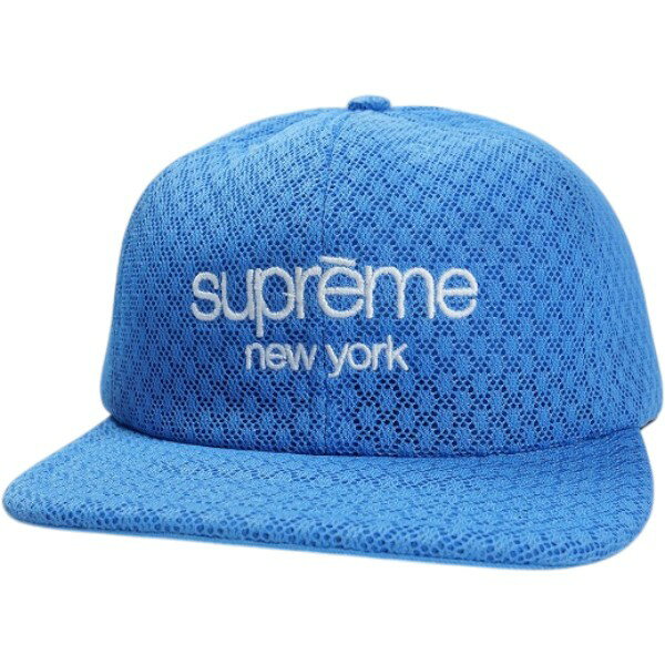 乐天商城 - SUPREME シュプリーム 22SS Classic Logo Air mesh 6-Panel Cap Light Blue キャップ 水色 Size 【フリー】 【新古品・未使用品】 30009927