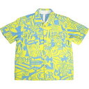 CHROME HEARTS クロム・ハーツ CRS BUTTON PILE SS SHIRT マイアミ限定半袖シャツ 黄 Size 【M】 【新古品・未使用品】...