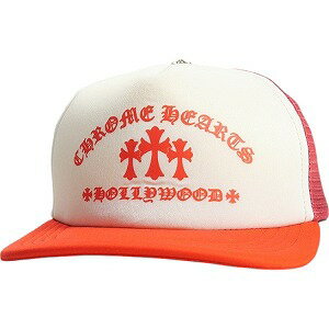 CHROME HEARTS �����ࡦ�ϡ��� KING TACO TRUCKER CAP 3 CROSSES RED �ȥ�å�������å� ����...