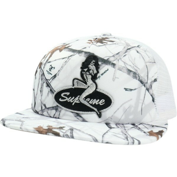 SUPREME シュプリーム 25FW Pinup Mesh Back 5-Panel TrueTimber Conceal White Camo メッシュキャップ 白 Size   30011147