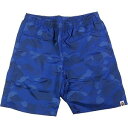 ア・ベイシング・エイプ A BATHING APE ア ベイシング エイプ COLOR CAMO BEACH PANTS BLUE ビーチパンツ 青 Size 【M】 【新古品・未使用品】 20791548