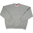 シュプリーム トレーナー メンズ SUPREME シュプリーム 24SS Small Box Raglan Crewneck Heather Grey クルーネックスウェット 灰 Size 【XL】 【新古品・未使用品】 20793061