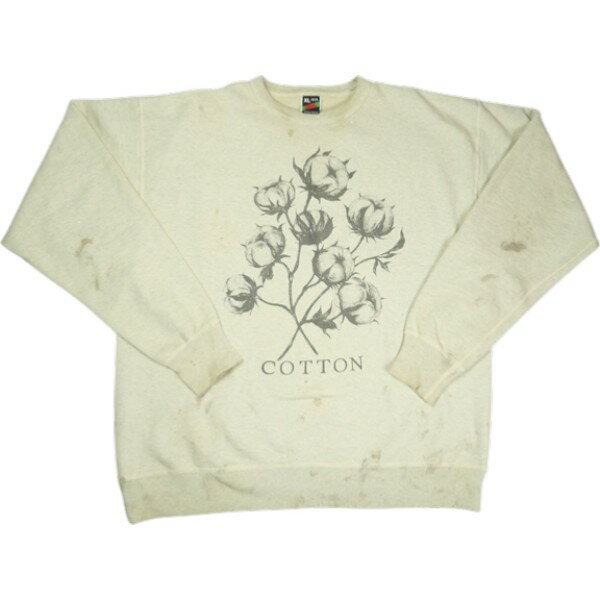 乐天商城 - SAINT MICHAEL セント マイケル SWEAT SHIRT / COTTON / GRAY SM-S22-0000-067 クルーネックスウェット 灰 Size 【XL】 【中古品-良い】 20836742