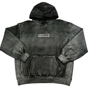 シュプリーム SUPREME シュプリーム ×MM6 Maison Margiela 24SS Foil Box Logo Hooded Sweatshirt Black パーカー 黒 Size 【XL】 【新古品・未使用品】 20793106