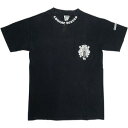 CHROME HEARTS クロム・ハーツ DAGGER NECK LOGO SS T-SHIRT BLACK Tシャツ オールド 黒 Size 【S】 【中古品-可】 20822894