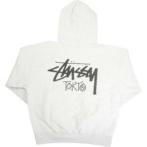 STUSSY ステューシー STOCK TOKYO HOOD ASH HEATHER 東京限定パーカー 灰 Size 【L】 【新古品・未使用品】 20830489