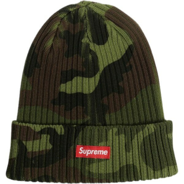 乐天商城 - SUPREME シュプリーム 26SS Overdyed Beanie Woodland Camo ビーニー 緑 Size 【フリー】 【新古品・未使用品】 30010637