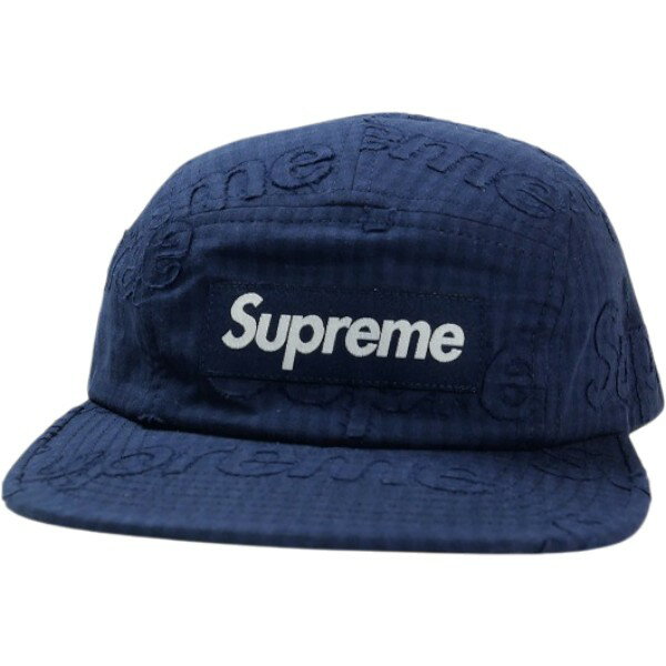 樂天商城 - SUPREME シュプリーム 26SS Monogram Gingham Camp Cap Navy キャップ 紺 Size 【フリー】 【新古品・未使用品】 30010718