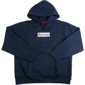 SUPREME シュプリーム 22SS Bling Box Logo Hooded Sweatshirt Navy BOXロゴパーカー 紺 Size   20784145