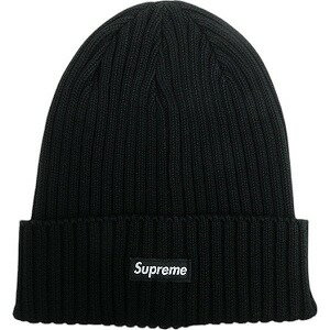 SUPREME シュプリーム 25SS Overdyed Beanie Black ビーニー 黒 Size 【フリー】 【新古品・未使用品】 20816226