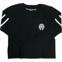 CHROME HEARTS クロム・ハーツ ROLLER SKATES FTBL JERSEY ロンT 黒 Size 【レディースM】 【新古品・未使用品】 2...
