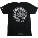 CHROME HEARTS クロム・ハーツ HORSESHOE S/S TEE BLACK Tシャツ 黒 Size 【S】 【新古品・未使用品】 20823987