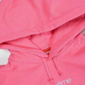 SUPREME シュプリーム 25FW Classic Logo Shop Hooded Sweatshirt Fuchsia MIAMI限定スウェットパーカー ピンク Size 【S】 【新古品・未使用品】 20832240