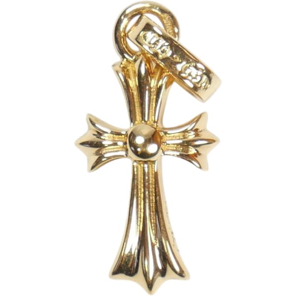 CHROME HEARTS クロム・ハーツ CH CROSS BABY FAT CHARM GOLD ペンダントトップ 金 Size 【フリー】 【新古品・未使用品】 30008787