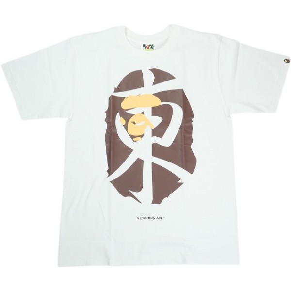 乐天商城 - A BATHING APE ア ベイシング エイプ 26SS APE HEAD TOKYO TEE WHITE 東京限定Tシャツ 白 Size 【XL】 【新古品・未使用品】 30009200