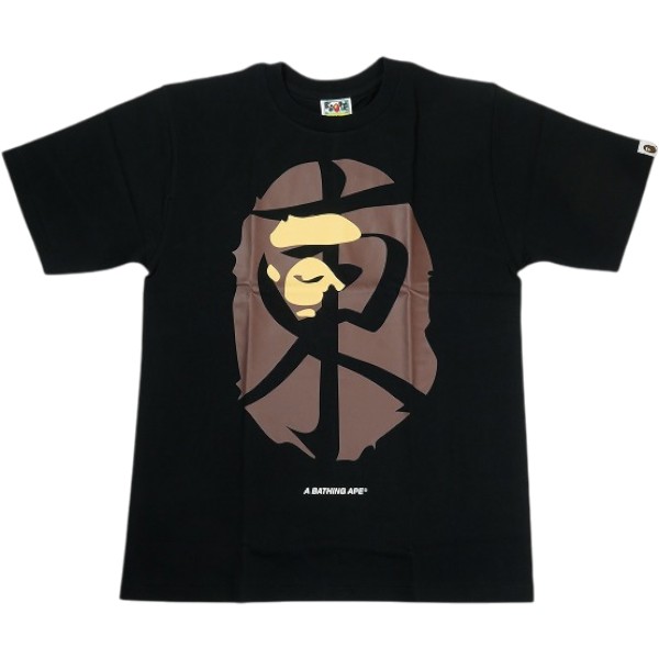 乐天商城 - A BATHING APE ア ベイシング エイプ 26SS APE HEAD TOKYO TEE BLACK 東京限定Tシャツ 黒 Size 【XL】 【新古品・未使用品】 30009204